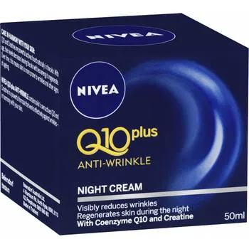 Crema antirid de noapte Q10 plus, 50ml, Nivea