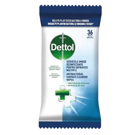 DETTOL SERVETELE UMEDE ORIGINAL 36 BUCATI