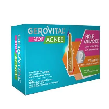 Gerovital Stop Acnee - Fiole Antiacnee 10 x 2ml