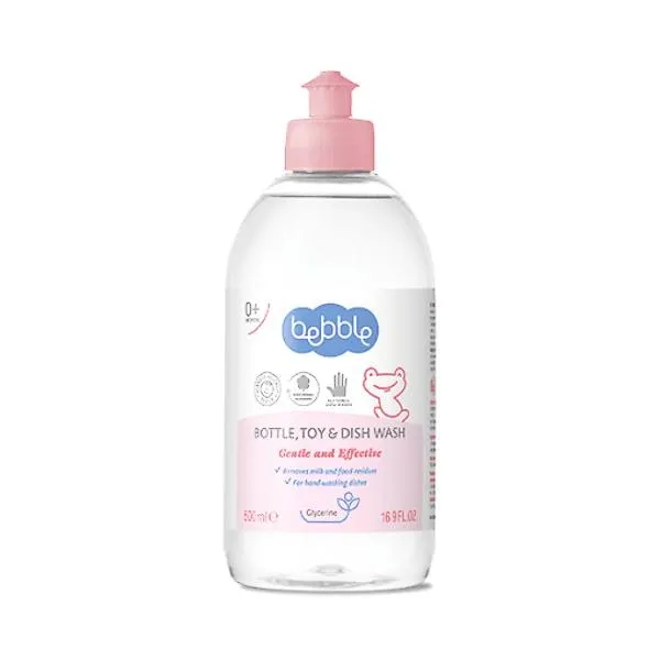 Detergent pentru biberoane, jucarii si vase x 500ml BEBBLE