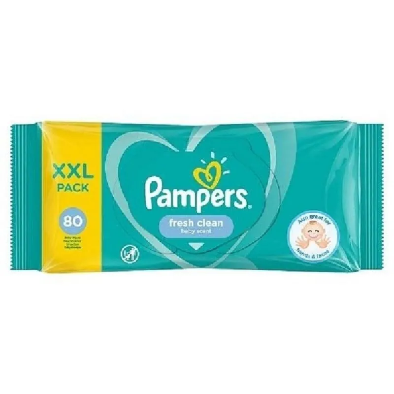 PAMPERS Servetele umede fresh clean x 80buc