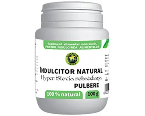 Hyper Stevia Rebaudiana Pulbere x 100g(Hypericum)