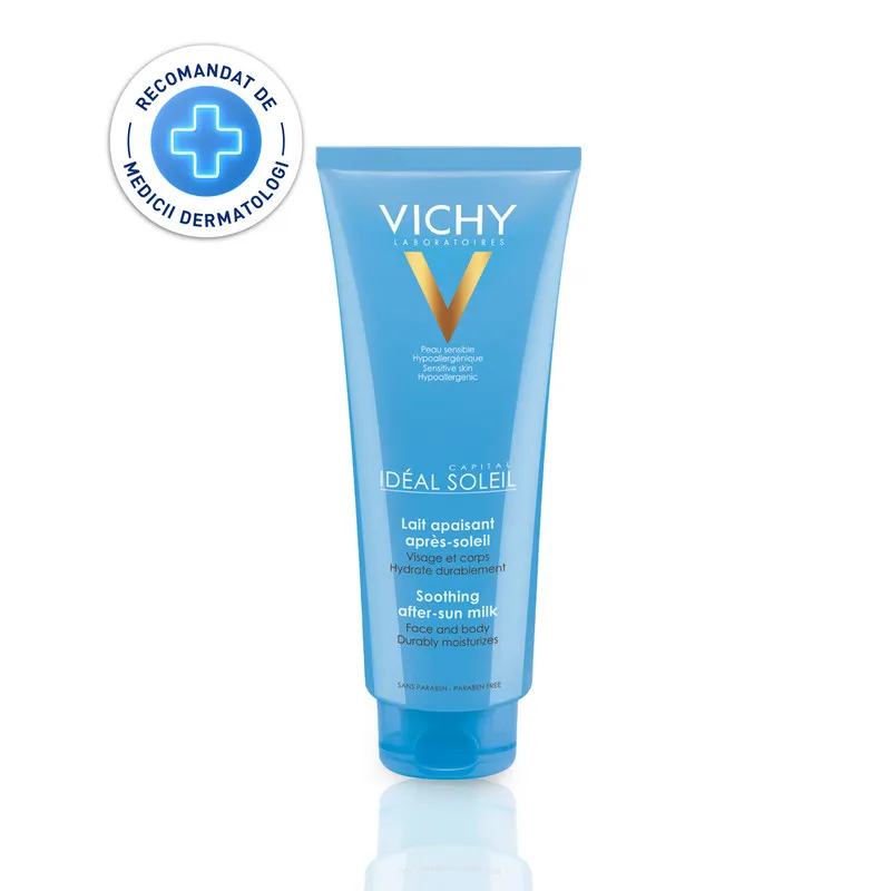 VICHY IDEAL SOLEIL LAPTE-GEL HIDRATANT DUPA PLAJA X 300ML