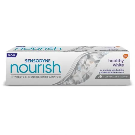 Pasta de dinti Nourish Healthy White, 75 ml, Sensodyne