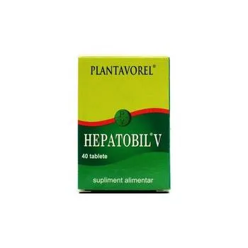 Hepatobil V, 40 tablete, Plantavorel