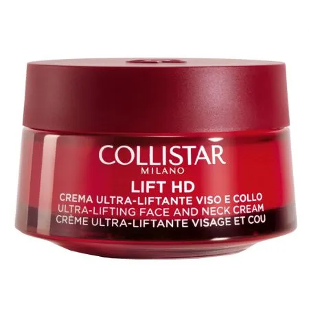 Crema pentru fata si gat cu efect anti-imbatranire Lift HD K24705, 50 ml, Collistar