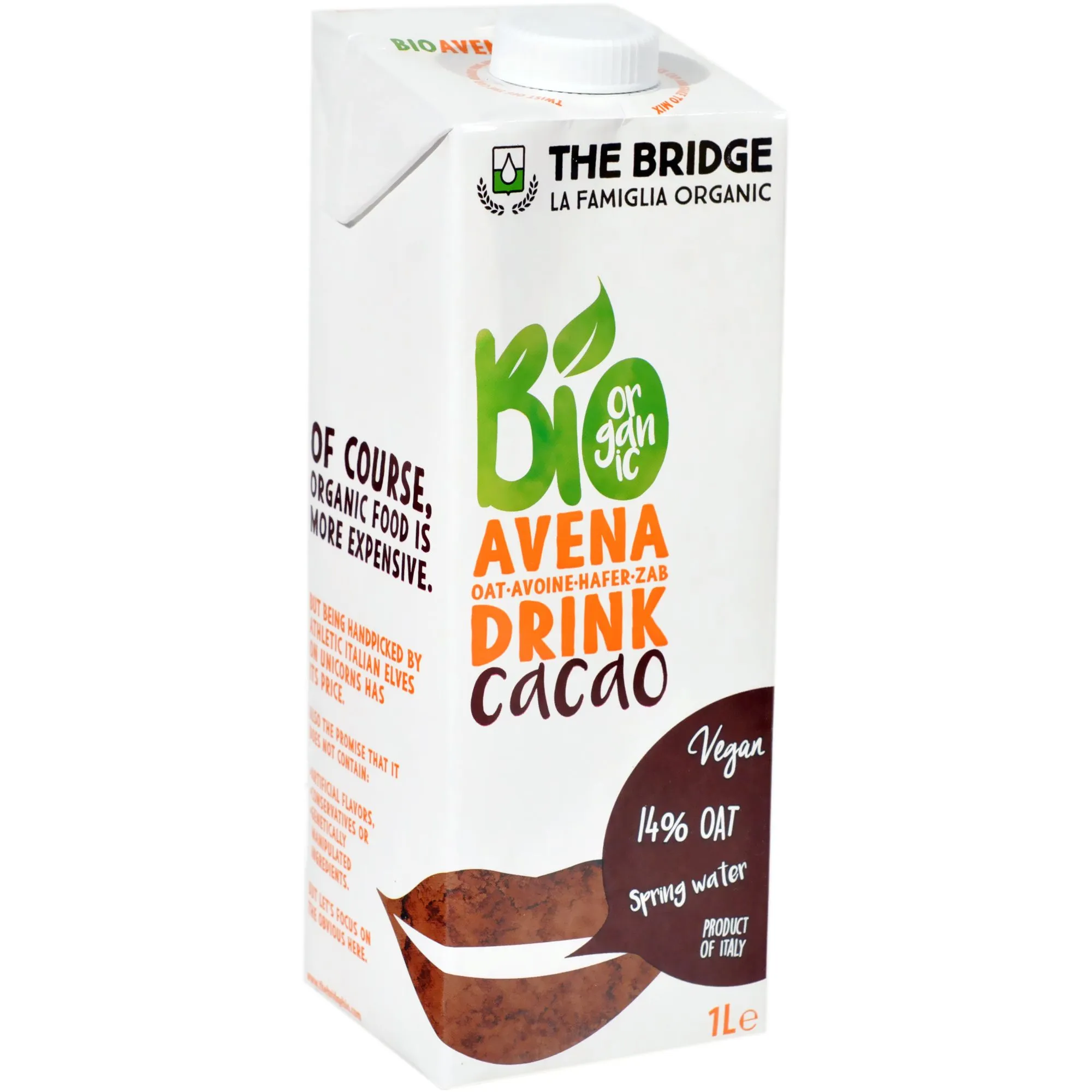 Lapte Bio Ovaz cu Ciocolata x 1L (TheBridge)