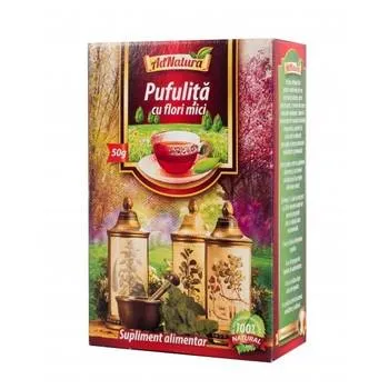 Ceai de pufulita cu flori mici, 50g, AdNatura