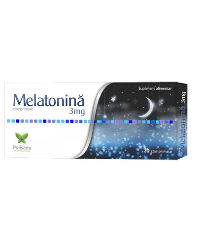 POLISANO MELATONINA 3MG X 20 COMPRIMATE