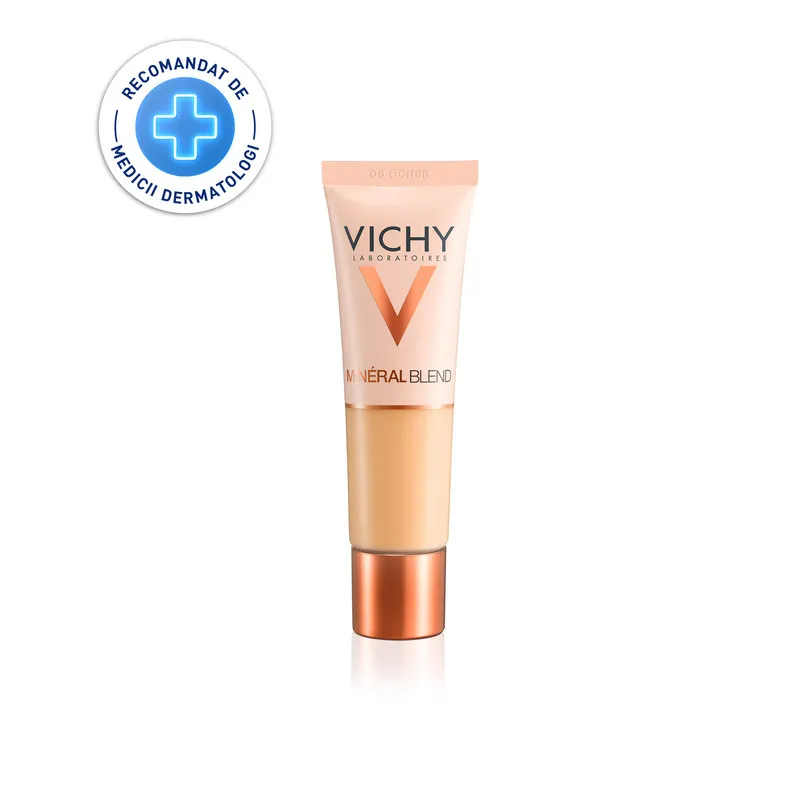 VICHY MINERALBLEND FOND DE TEN HIDRATANT CU ACID HIALURONIC SI PIGMENTI MINERALI 06 30ML