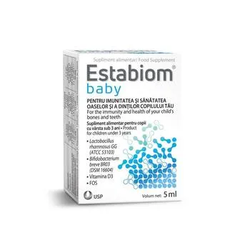 Estabiom Baby picaturi, 5ml, USP