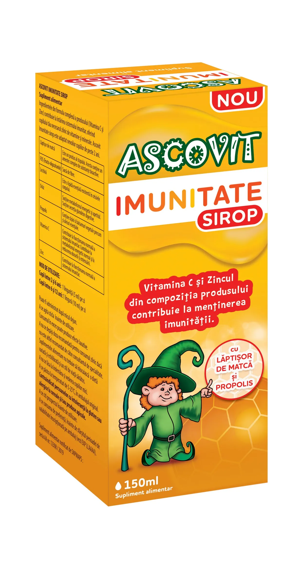 Ascovit sirop x 150 ml (Omega Pharma)