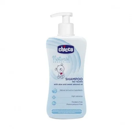 Chicco Natural Sensation Sampon fara lacrimi, 300 ml, 0luni+