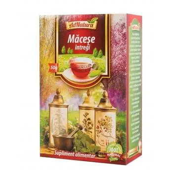 Ceai de macese fructe intregi, 50g, AdNatura