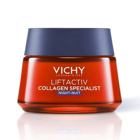 Crema de noapte Liftactiv Collagen Specialist, 50 ml, Vichy