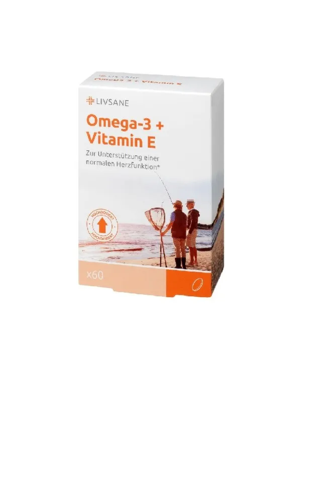 LIVSANE OMEGA 3+ VITAMINA E 60 CAPSULE