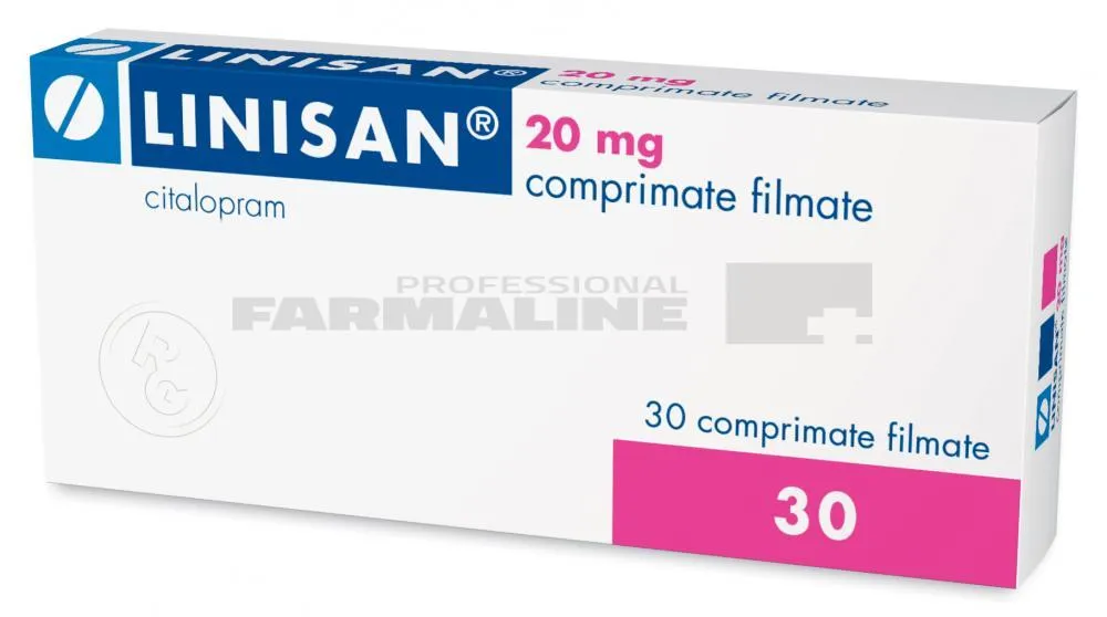 LINISAN 20 mg x 30 COMPR. FILM. 20mg GEDEON RICHTER ROMAN