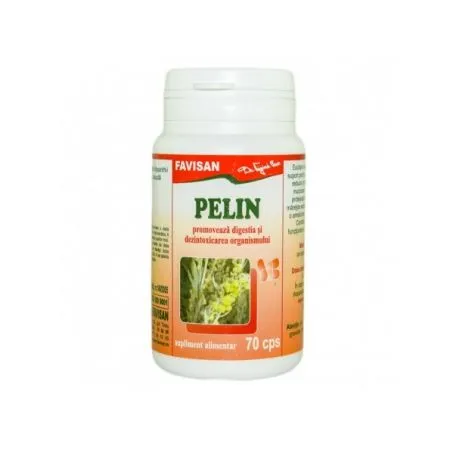 Pelin, 70 capsule, Favisan