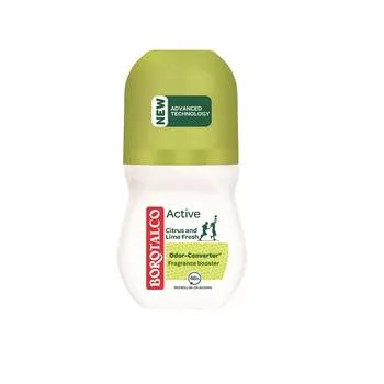 Deodorant roll-on Active Citrus si Lime, 50ml, Borotalco