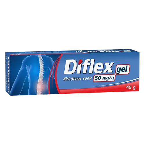 Diflex 50mg/g gel x 45g-Fiterman