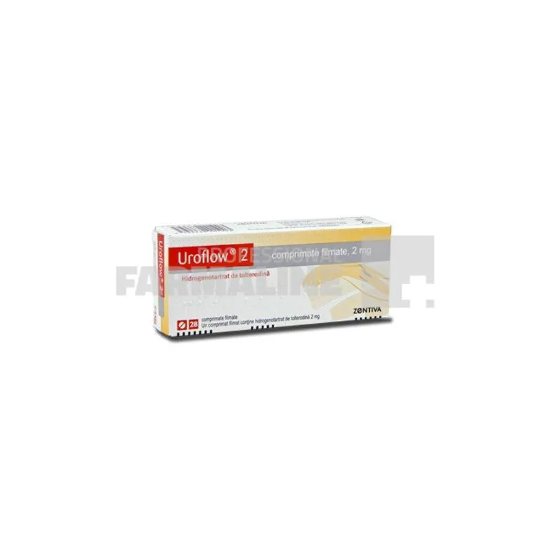 UROFLOW 2 x 28 COMPR. FILM. 2mg ZENTIVA K.S.
