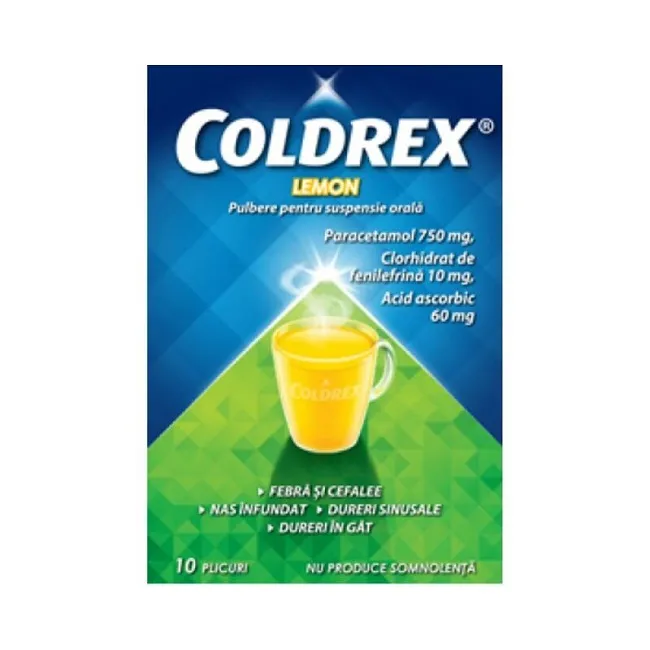 COLDREX LEMON x 10