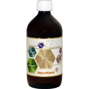 Apa de gura Aquanano (argint, cupru) Bios 12ppm, 480ml, Aghoras