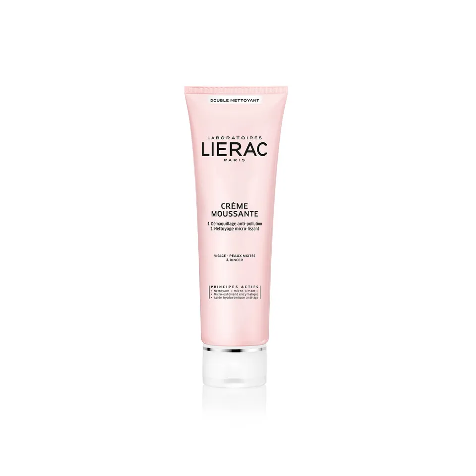 LIERAC SPUMA CREMA DEMACHIANTA PENTRU TEN MIXT 150ML