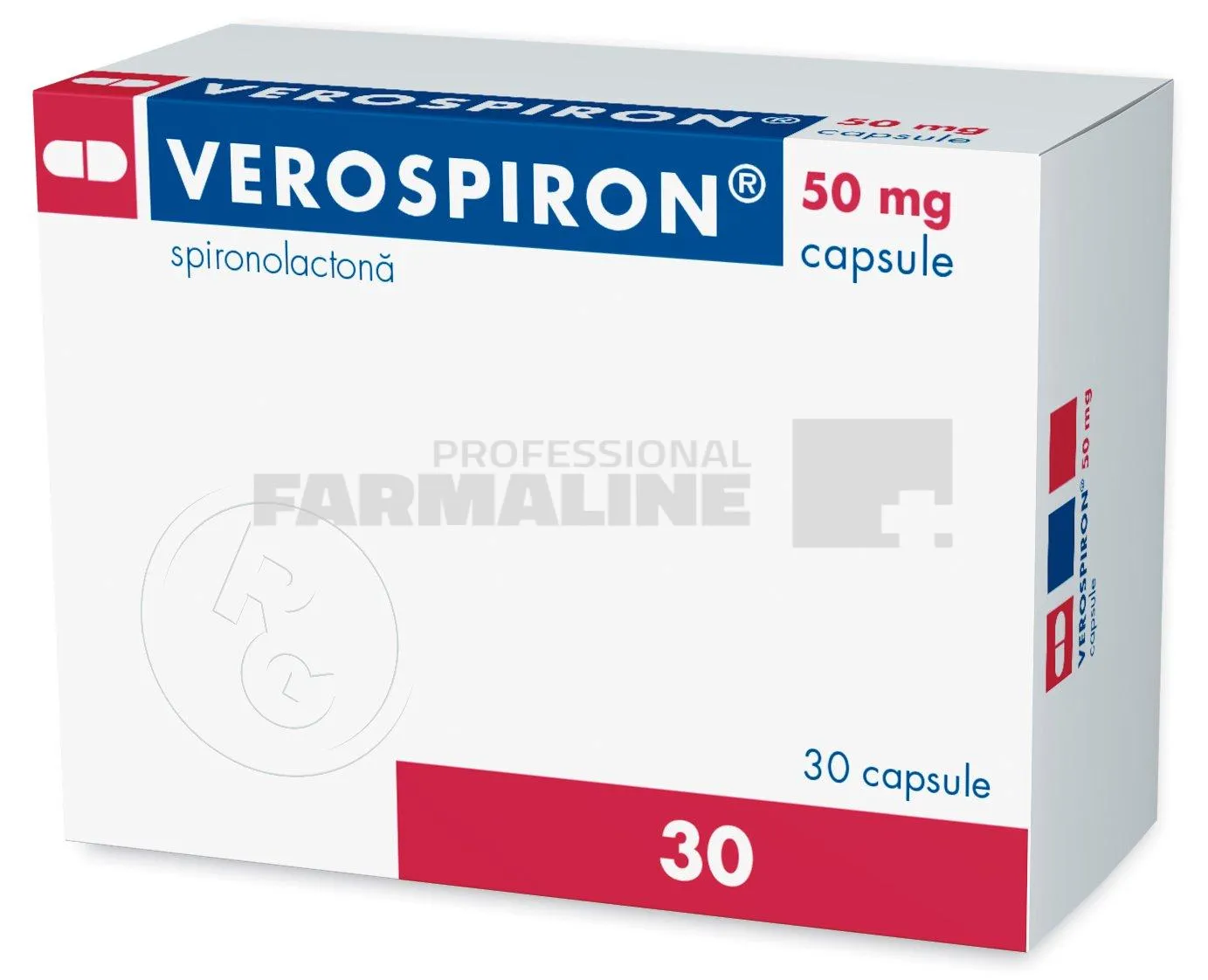 VEROSPIRON x 30 CAPS. 50mg GEDEON RICHTER ROMAN