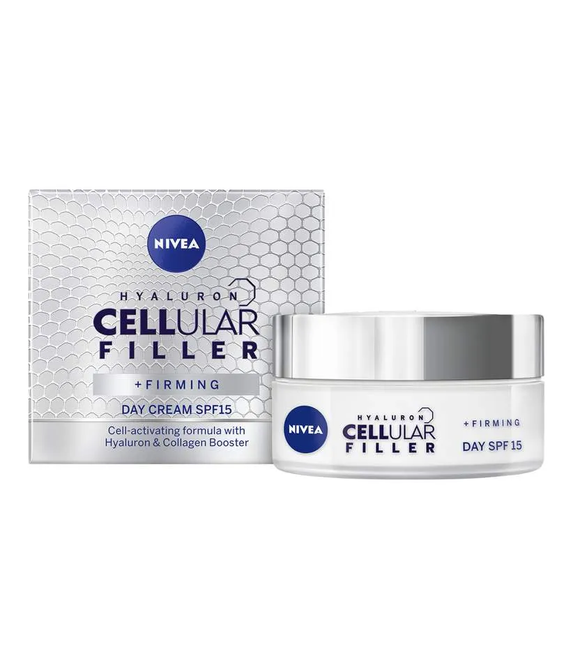 NIVEA 82384 CELLULAR HYALURON FILLER SPF15 CREMA DE ZI 50ML