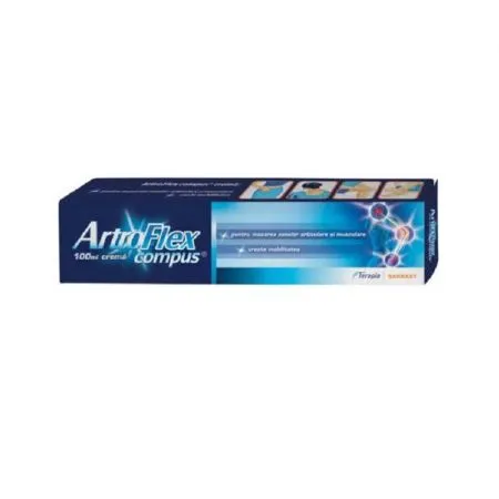 Crema ArtroFlex compus, 100 ml, Terapia