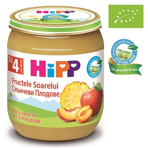 Hipp Eco Piure Fructele Soarelui 125g