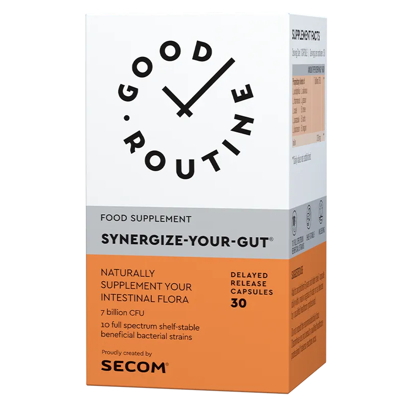Secom Good Routine Synergyze-Your-Gut 30 capsule