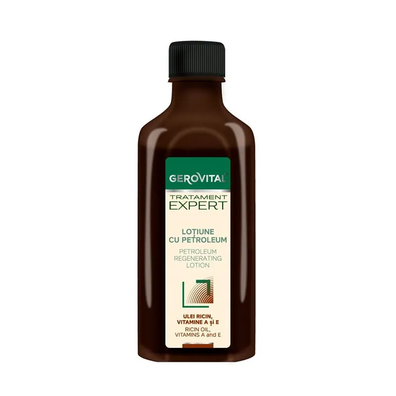 Gerovital tratament expert - Lotiune regeneranta cu petroleum 100ml