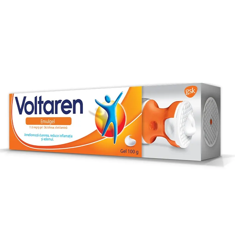 VOLTAREN EMULGEL 11,6 mg/g x 1 GEL 11,6 mg/g GLAXOSMITHKLINE CONS