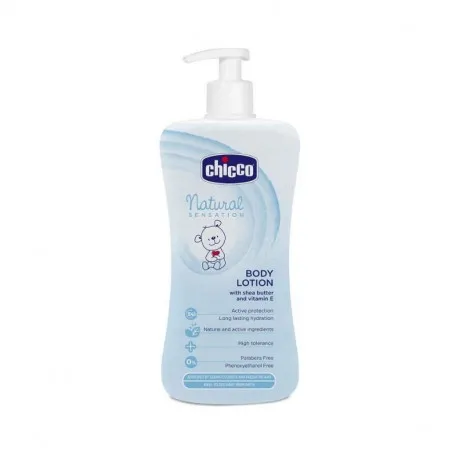 Chicco Natural Sensation Lotiune de corp, 500 ml, 0luni+