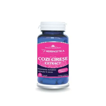 Cozi cirese extract, 30 capsule, Herbagetica