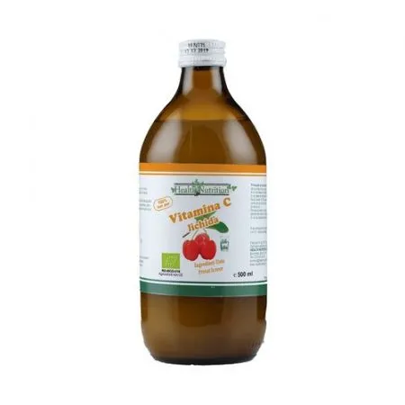 Vitamina C Lichida Bio, 500 ml, Health Nutrition