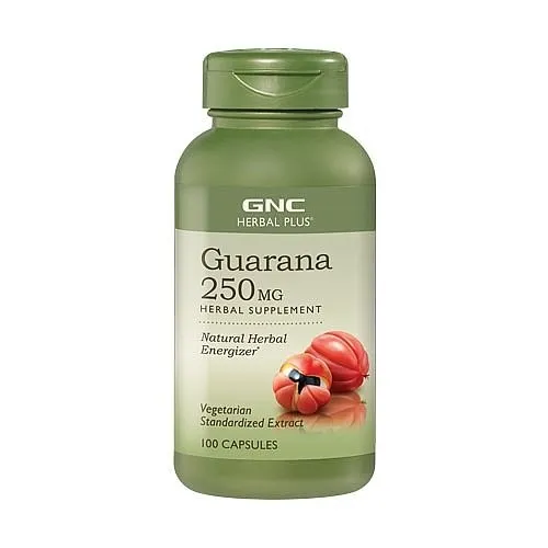 GNC EXTRACT SEMINTE GUARANA 250MG X 100 CAPSULE