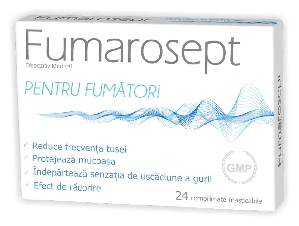 ZDROVIT FUMAROSEPT 24 COMPRIMATE MASTICABILE