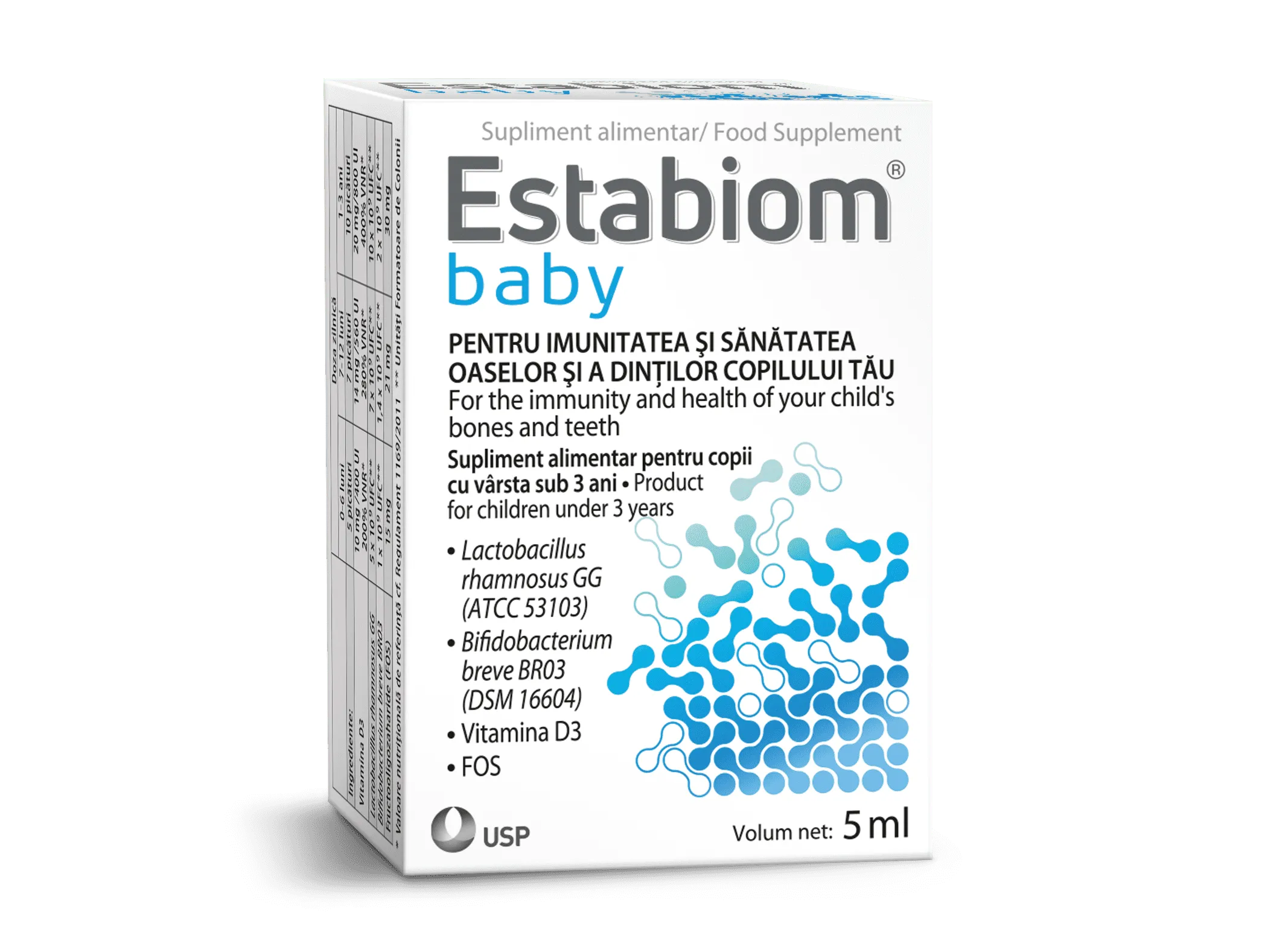 Estabiom baby picaturi x 5 ml (USP)