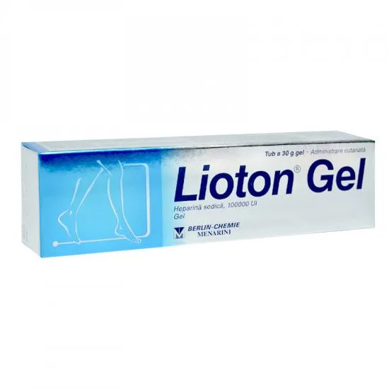 Lioton 100.000 ui gel x 30 grame
