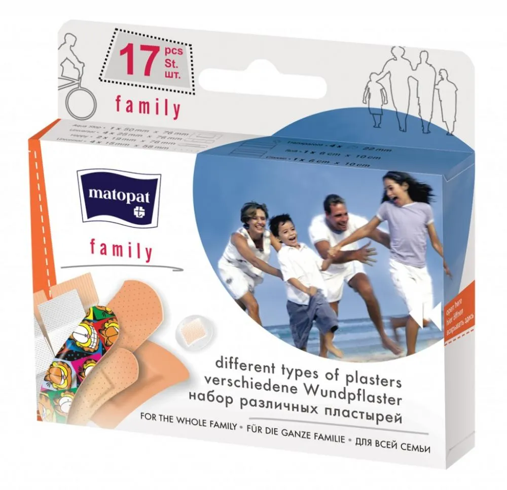 Matopat Family Plasturi asortati 17 bucati