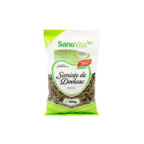 Sanovita Seminte de dovleac,100 g