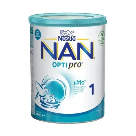 Nestlé NAN® OPTIPRO® 1 HMO®, de la nastere, 800g