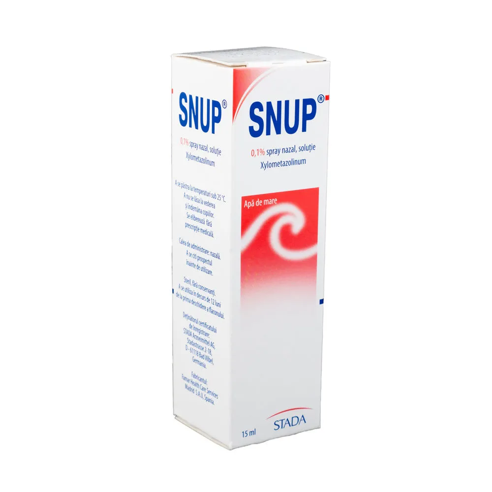 Snup spray nazal 0.1%, 15ml, Stada