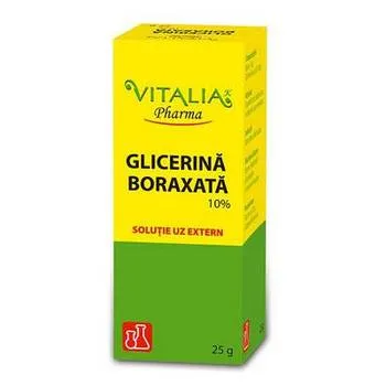 Glicerina boraxata, 25g, Vitalia