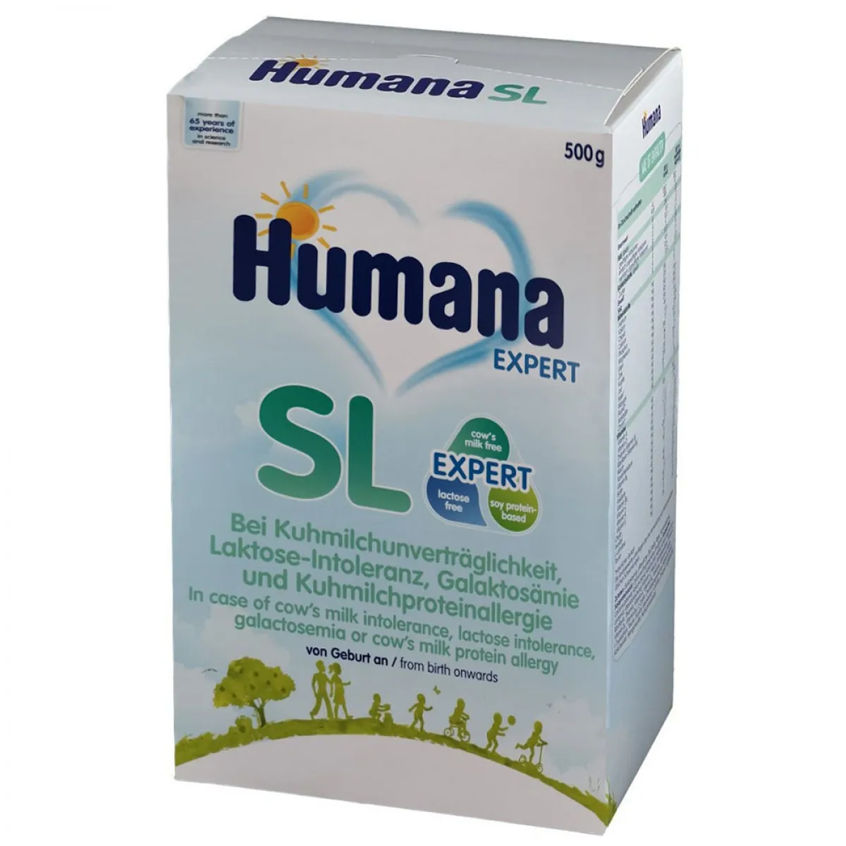 Humana SL, lapte praf fara lactoza x 500 grame