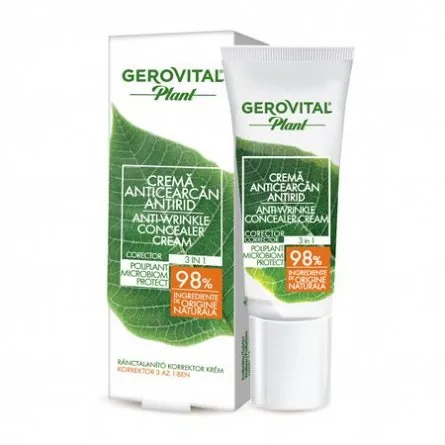 Gerovital Plant Crema anticearcan antirid 15ml