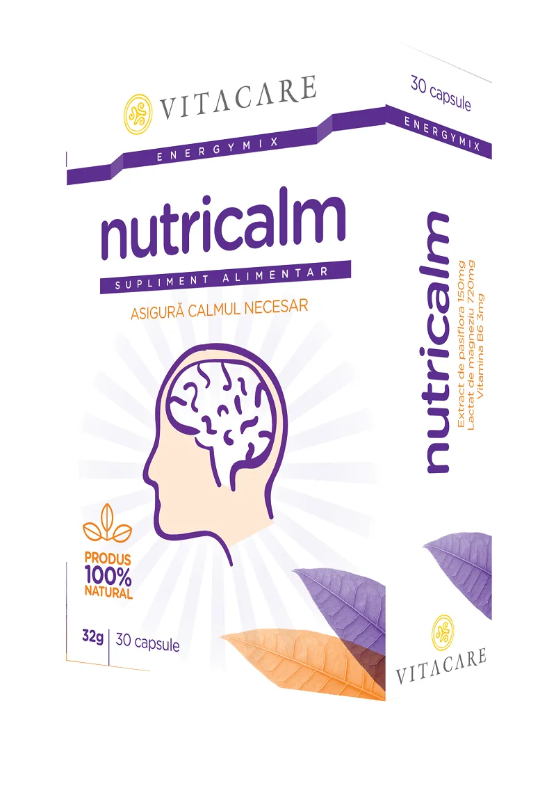 Nutricalm, 30 capsule, Vitacare